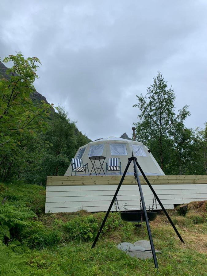 Glamping Lofoten Hotel Kongsjorda Ngoại thất bức ảnh