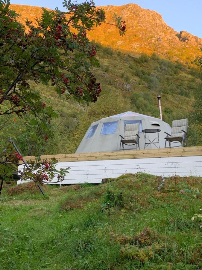 Glamping Lofoten Hotel Kongsjorda Ngoại thất bức ảnh